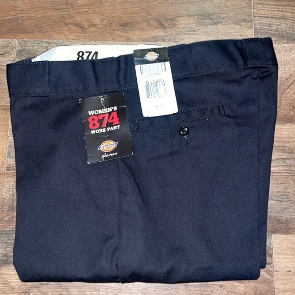 NWT 874 Original Fit Dickies.  Size 8 Long - Picture 2 of 10